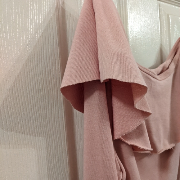 RE:NAMED One Shoulder Sweatshirt LIKE NEW - Picture 5 of 6